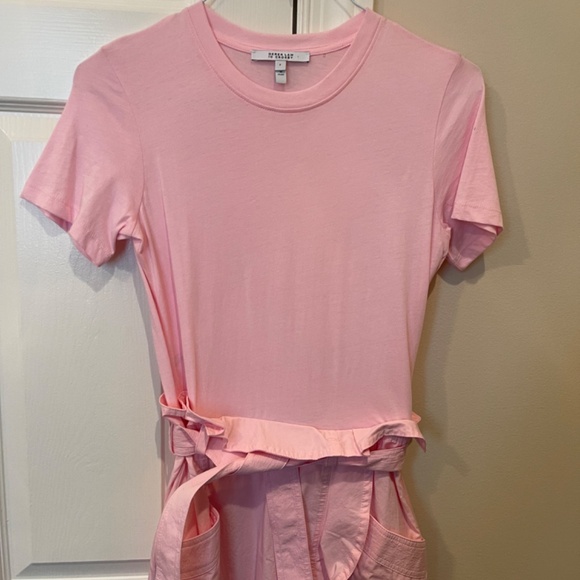 PINK MINI COTTON DRESS SIZE 2 - Picture 7 of 9